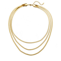 Uzuri - Collier doré