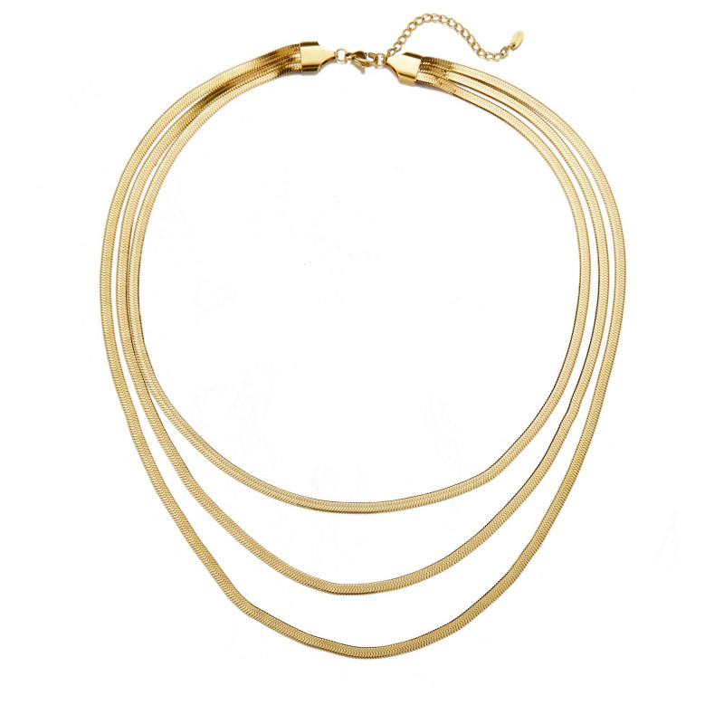 Uzuri - Collier doré