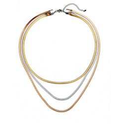 Uzuri - Collier tricolore