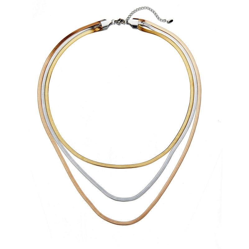 Uzuri - Collier tricolore