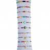 Ulricha - Lot 10 bracelets élastiques multicolore