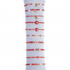 Ulricha - Lot 10 bracelets élastiques rouge