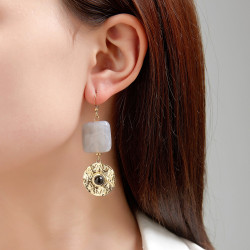 Ujana - Boucle d'oreille grise