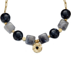 Ujana - Collier gris