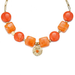 Ujana - Collier orange