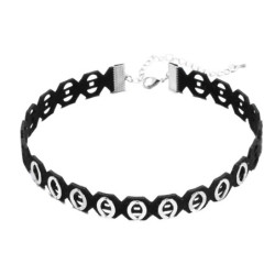 Farah - Collier Ras le cou noir 2