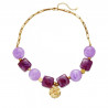 Ujana - Collier violet
