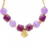 Ujana - Collier violet