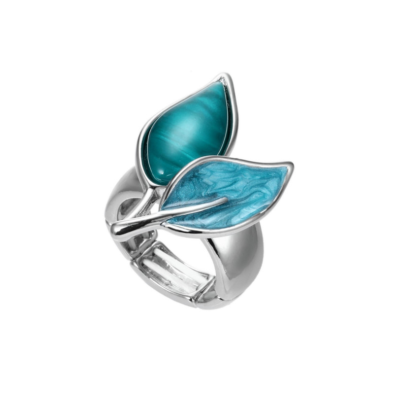 Balla - Bague élastique bleue canard