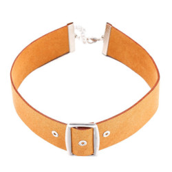 Frida - Collier Ras le cou beige