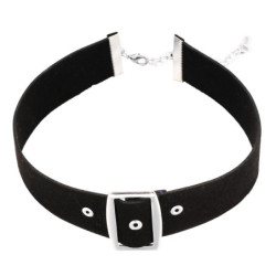 Frida - Collier Ras le cou noir