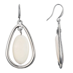 Lolia - Boucles d'oreilles tige argenté