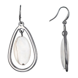 Lolia - Boucles d'oreilles tige noir 2