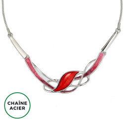 Basia - Collier rouge