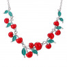 Ambre - Collier rouge