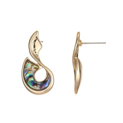 Hannie - Boucle d'oreille dorée