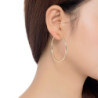 Esra6 - Boucles d'oreilles clip doré