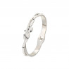 Vinciane - Bracelet acier argenté