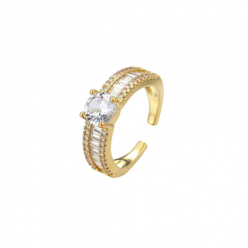 Solitaire3 - Bague réglable
