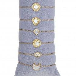 Urbiz - Lot de 12 bracelets acier