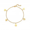 Chaine de cheville en acier Papillon