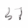 Gersende Boucles d'oreilles tige argente