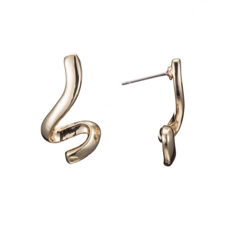 Gersende Boucles d'oreilles tige dorée