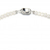 Saroua - Collier perle de nacre (0.4cm) fermeture pince