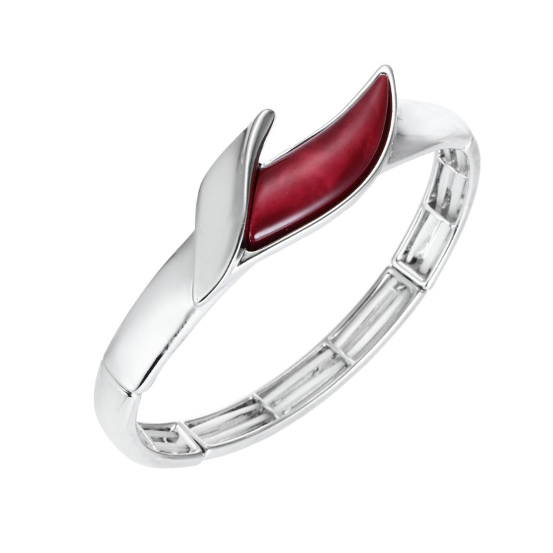 Bernarda - Bracelet élastique fuchsia