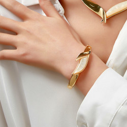 Bernarda - Bracelet élastique vert