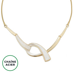 Barica - Collier blanc
