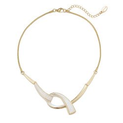 Barica - Collier blanc