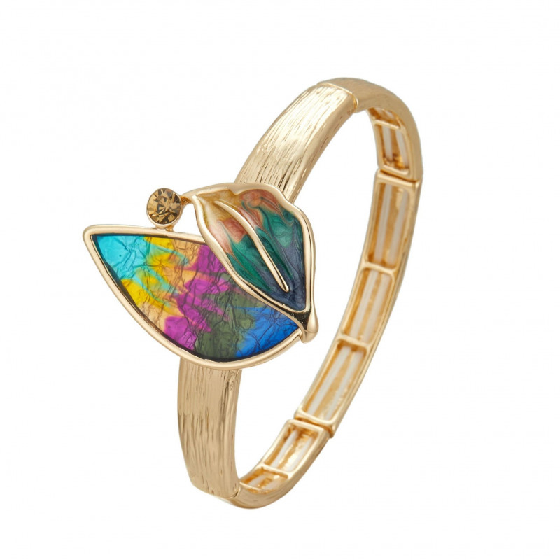 Echire - Bracelet élastique multicolore