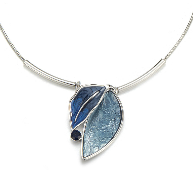 Echire - Pendentif bleu