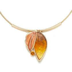 Echire - Pendentif orange