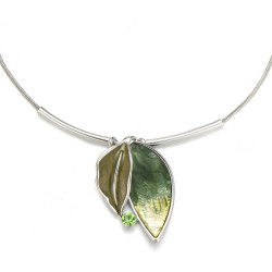 Echire - Pendentif vert