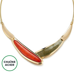 Edma - Collier bicolore