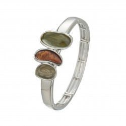 Etra - Bracelet élastique vert