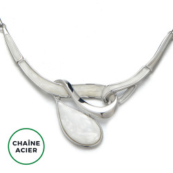 Ellenita - Collier blanc