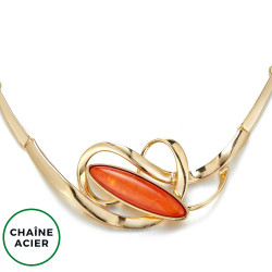 Emla - Collier Orange