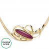 Emila - Collier Violet