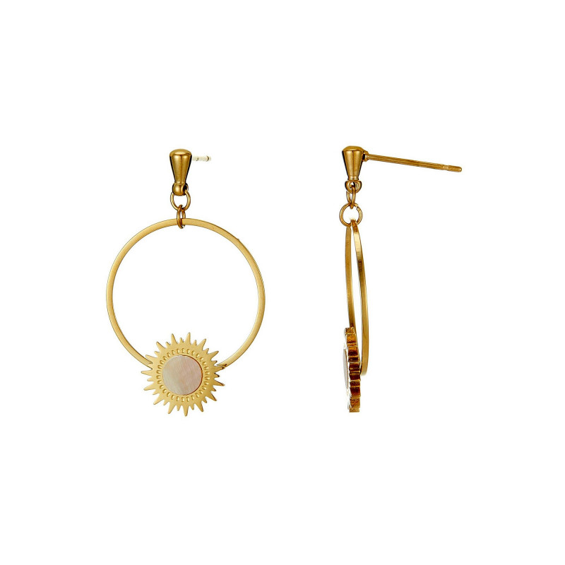 Utske - Acier Boucle d'oreille tige