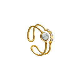 Ulvarna - Bague Acier...