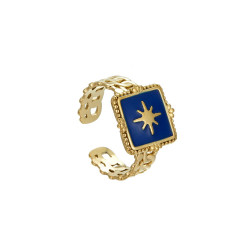 Ulvhilda - Bague Acier...