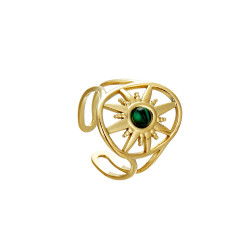 Ulviya - Bague Acier...