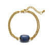 Ugolina - Bracelet acier bleu
