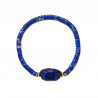Ulfa - Bracelet acier bleu marine