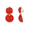 Efimia - Boucle d'oreille clip Orange