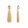 Eduina - Boucle d'oreille clip Beige