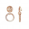 Erwan - Boucle d'oreille clip Beige